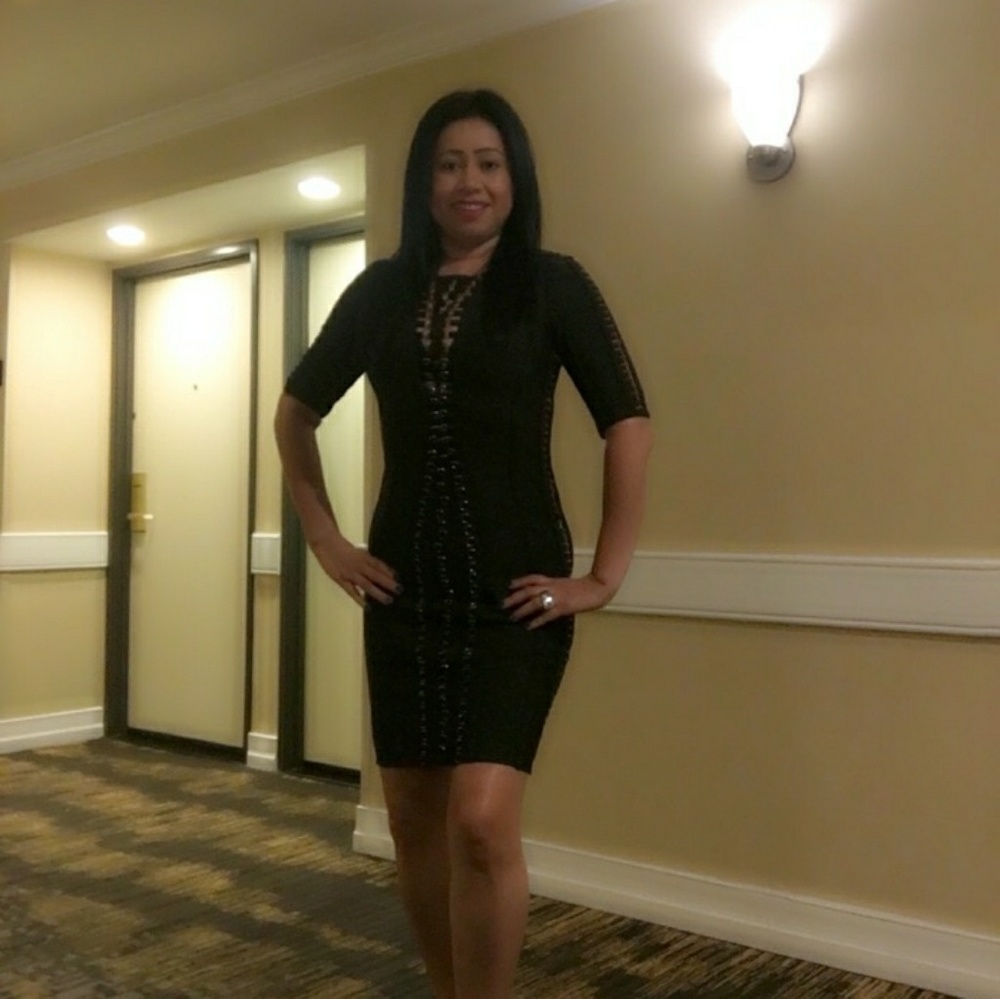 Wow Couture black super sexy dress size M - Picture 5 of 8